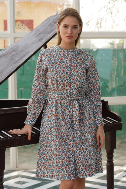 Cotton Button Down Dress