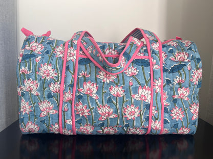 Quilted Duffel Bags