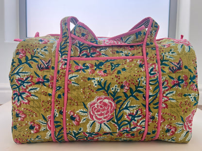 Quilted Duffel Bags