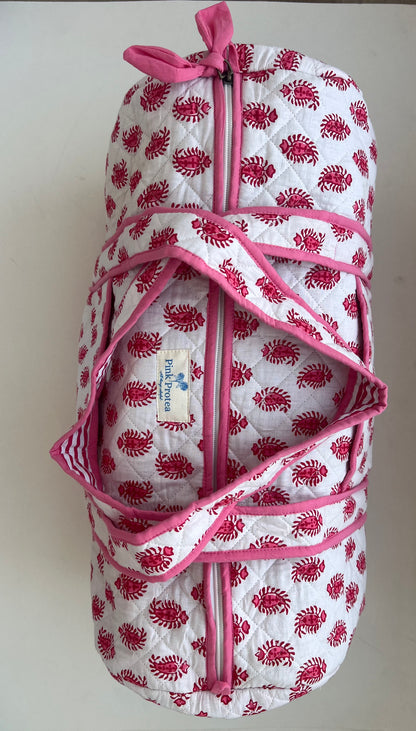 Quilted Duffel Bags