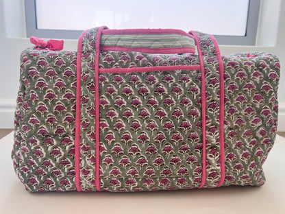 Quilted Duffel Bags
