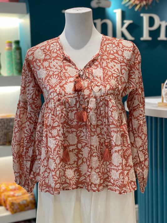 Cotton Voile Tops