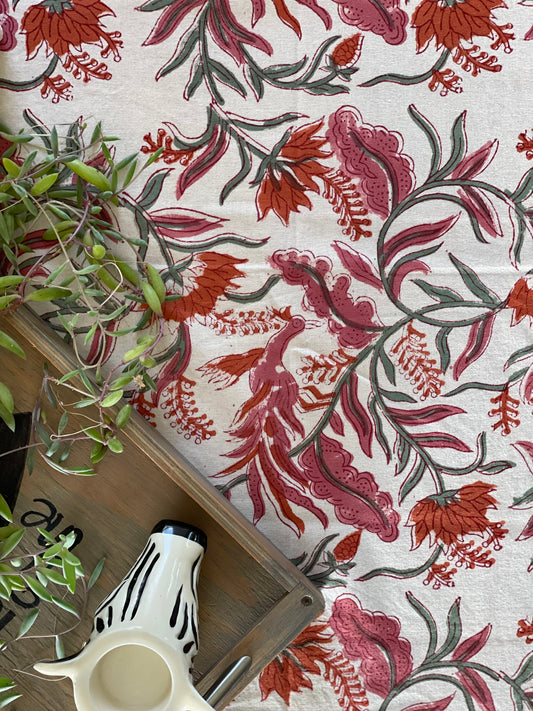 Tablecloth Red Bird