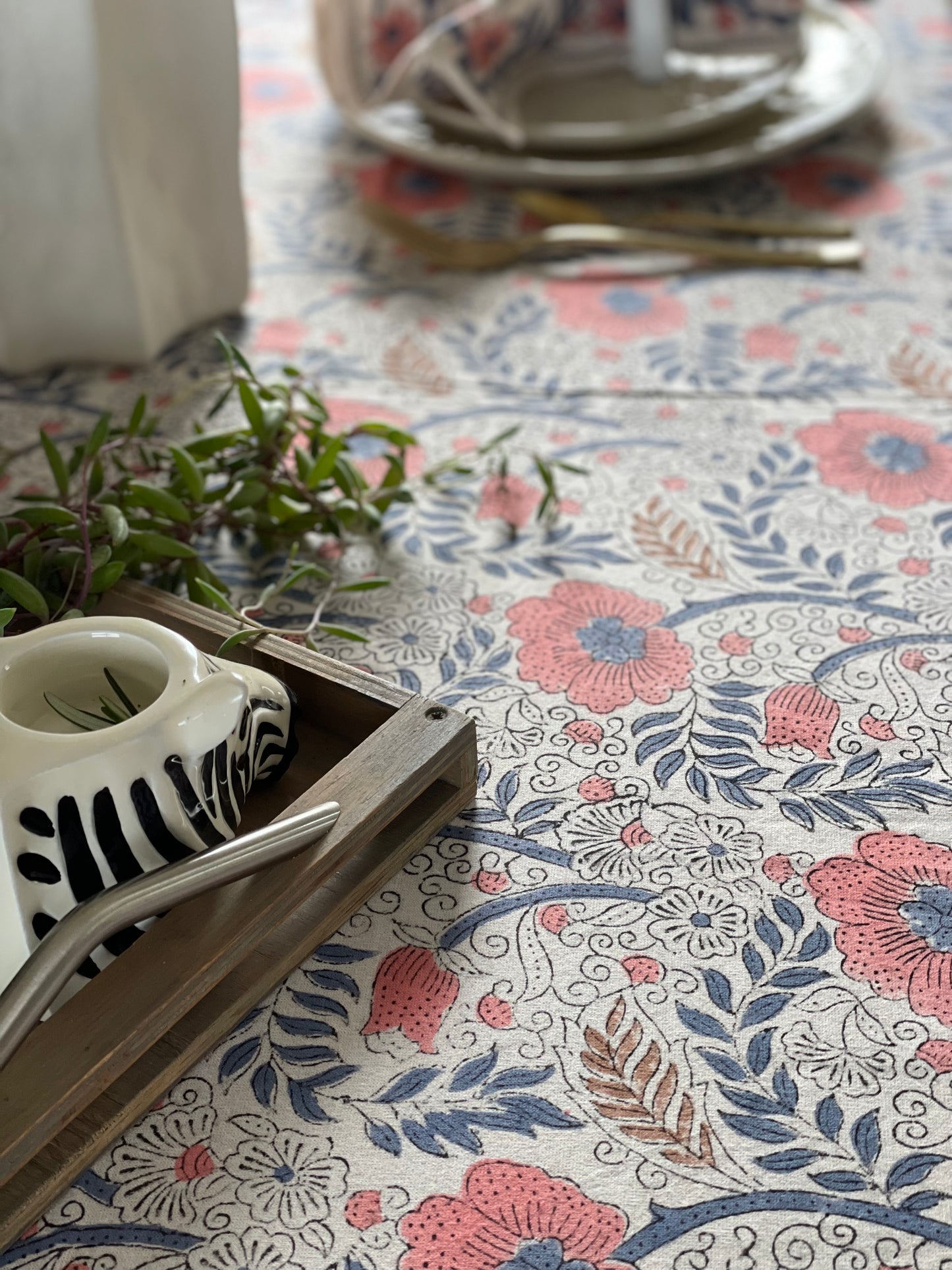 Tablecloth Terracota Floral