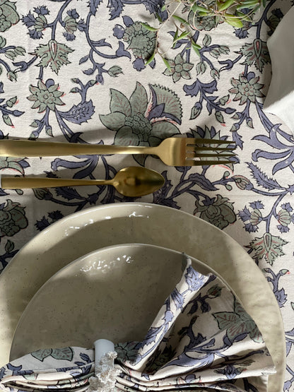 Tablecloth Sage Floral