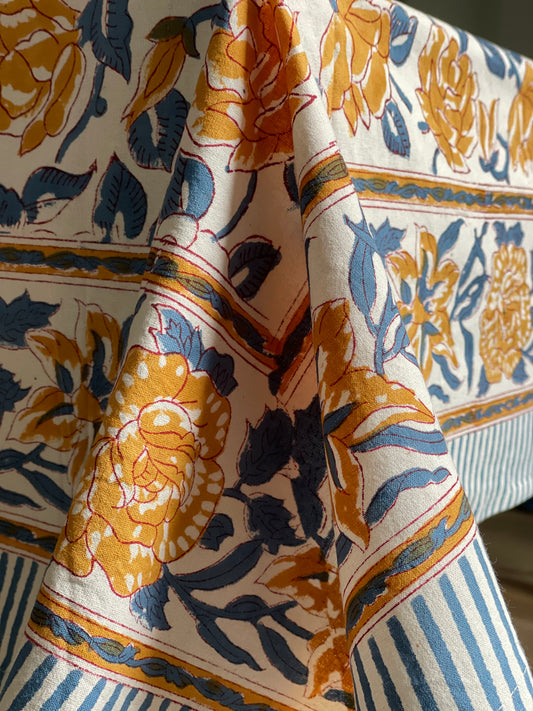 Tablecloth Orange Rose