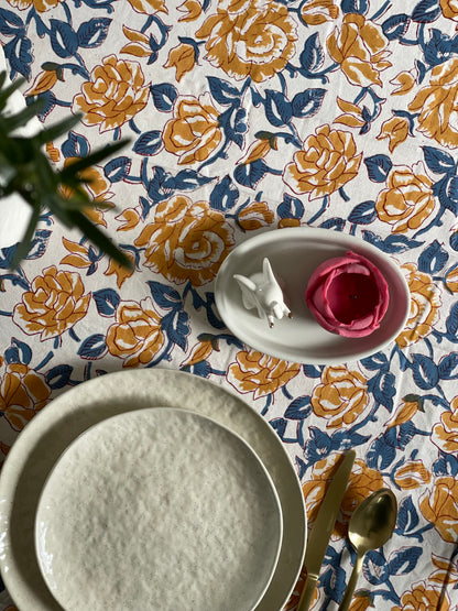 Tablecloth Orange Rose