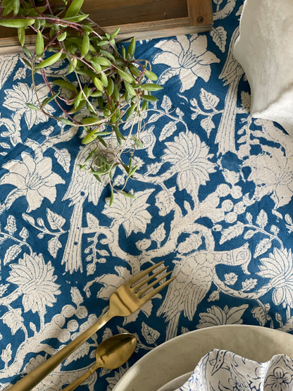 Tablecloth Blue Bird