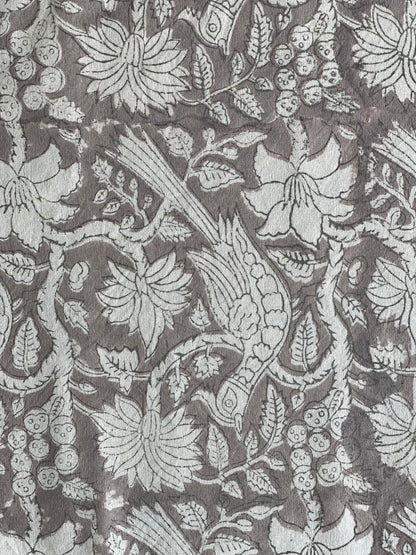 Tablecloth Grey Bird