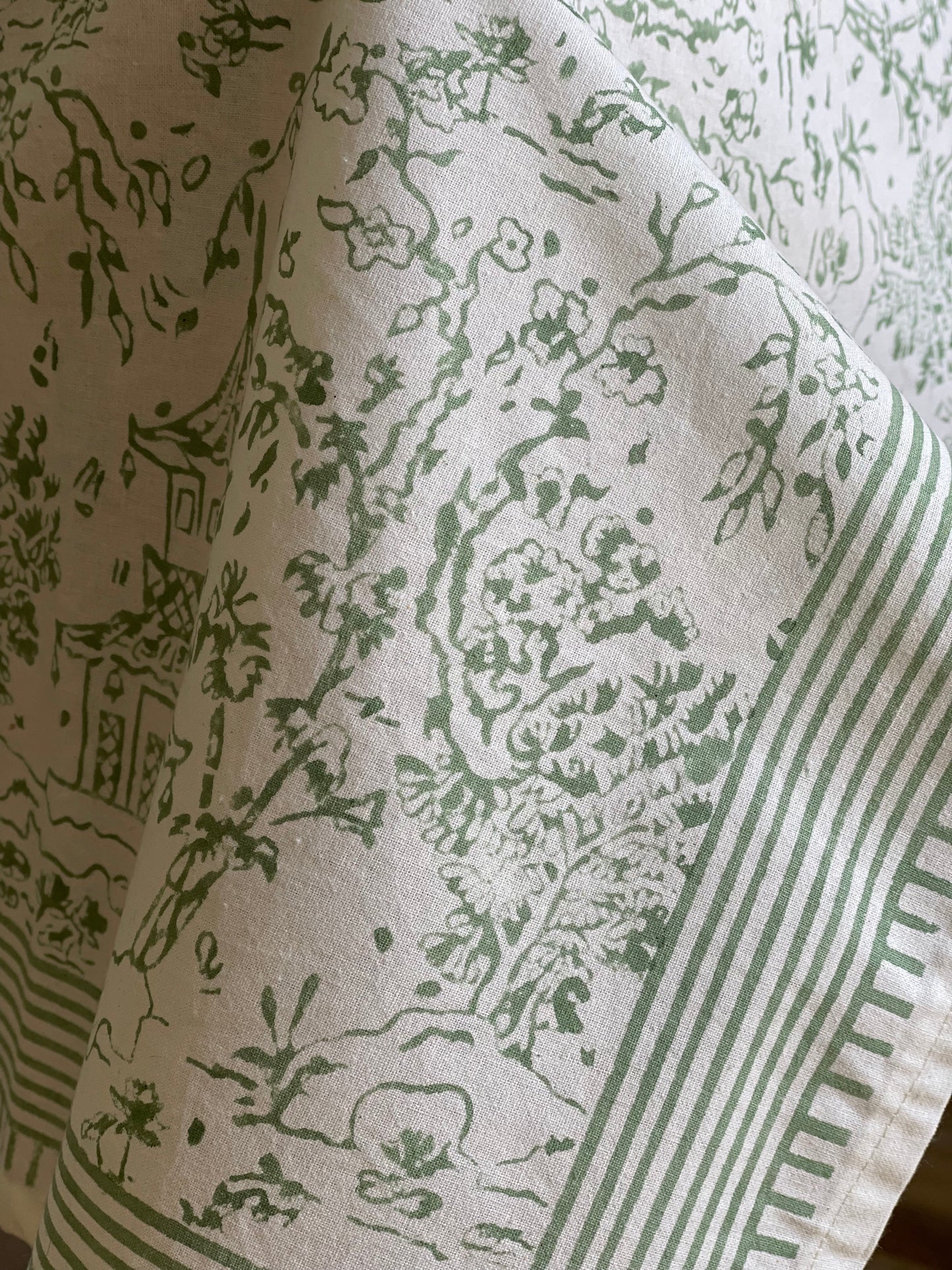 Tablecloth Japanese Township Sage