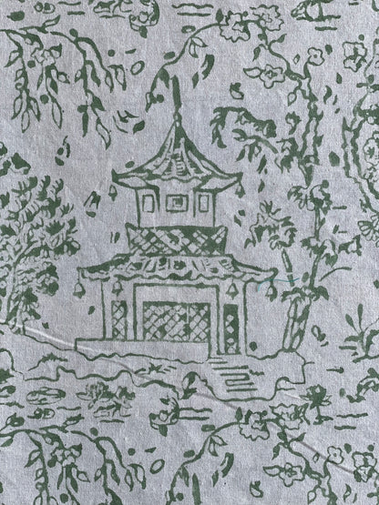 Tablecloth Japanese Township Sage