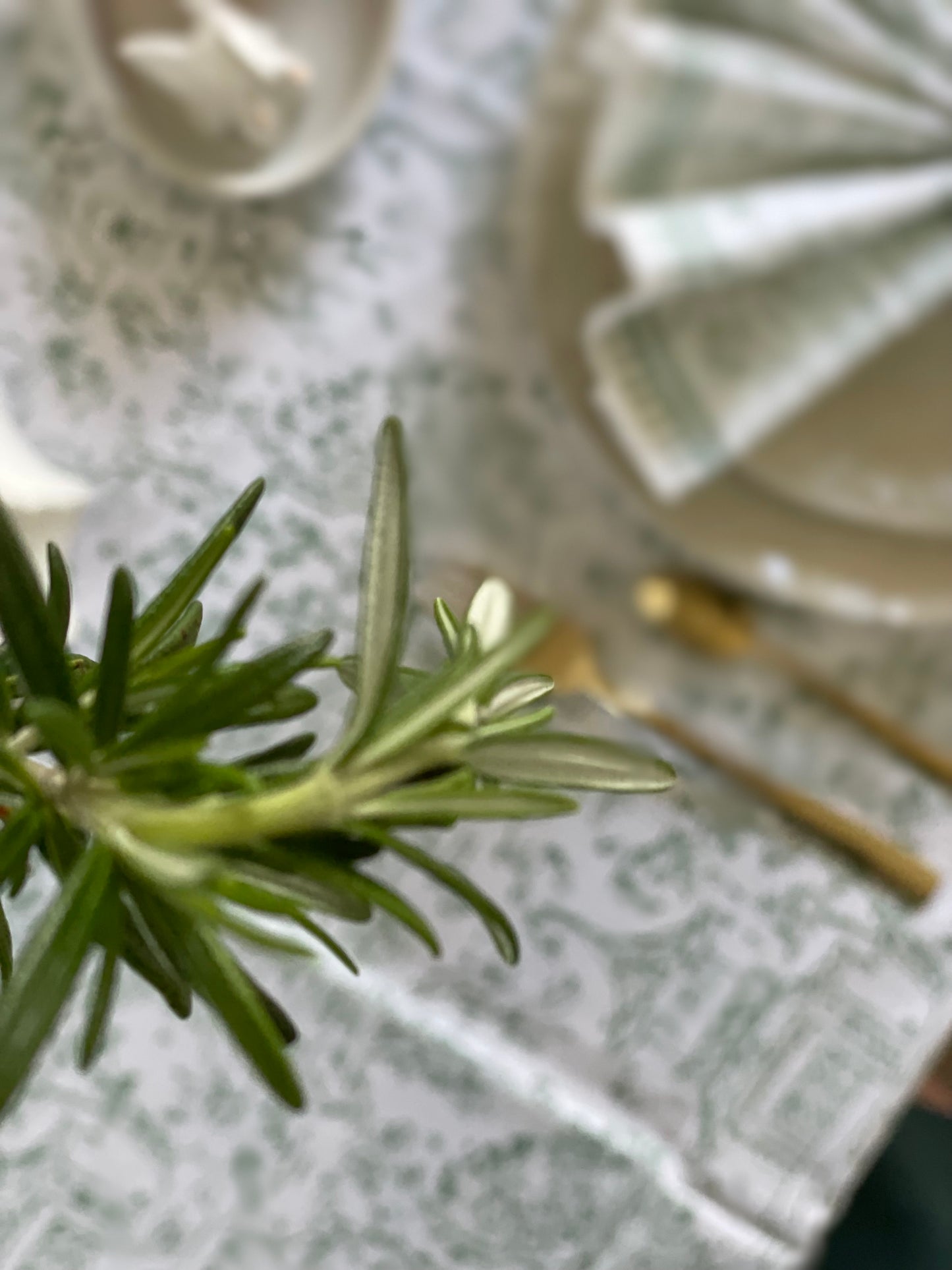 Tablecloth Japanese Township Sage