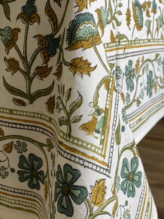 Tablecloth Henna Floral Print