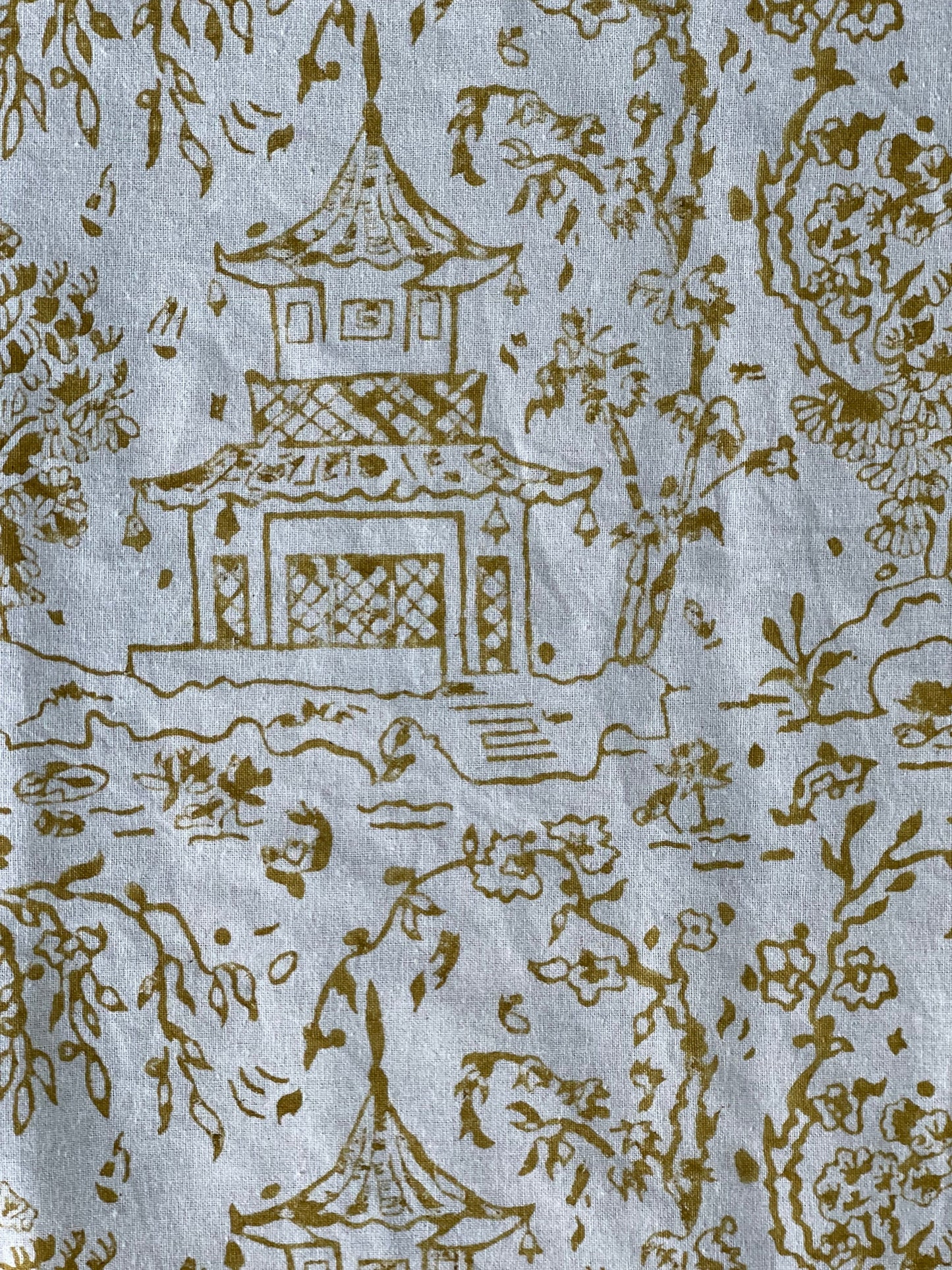 Tablecloth Japanese Township Musturd